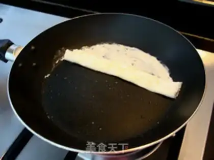 Make Double thick egg step 3