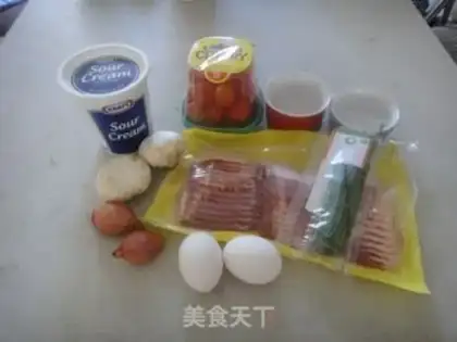 Make Bacon tomato roasted eggs step 0