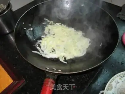 Make Soy cabbage step 3