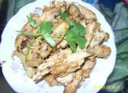 Make Precious shrimp head step 2