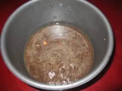 Make Garlic frost step 1