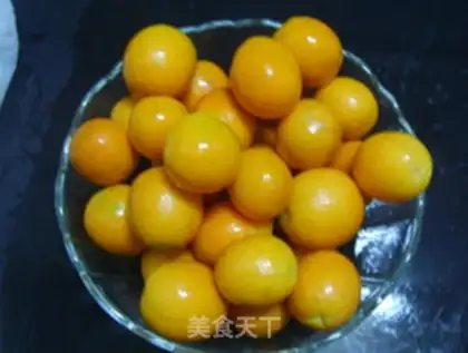 Make ♪ Orange and honey ♪ step 1