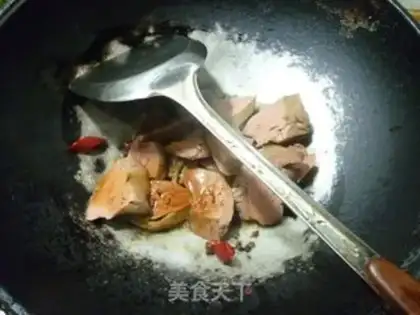 Make Spicy foie liver step 3