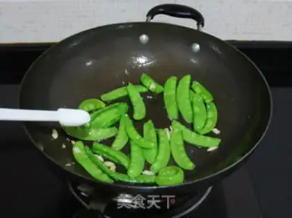 Make Clear the Dutch beans step 4