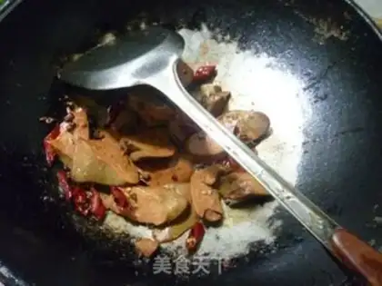 Make Spicy foie liver step 6