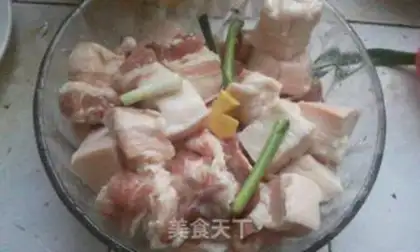 Make Potato-head red meat step 1