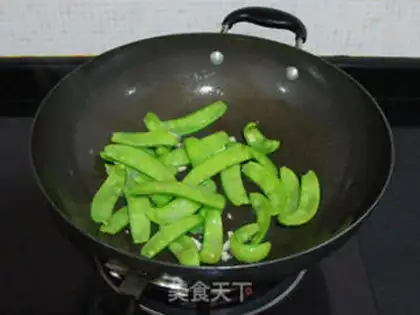 Make Clear the Dutch beans step 6