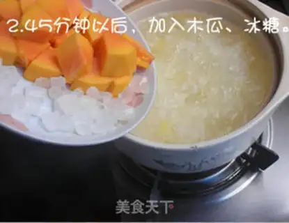 Make Silver ear soup step 2