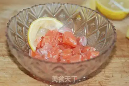 Make Salmon salmon oatmeal step 3