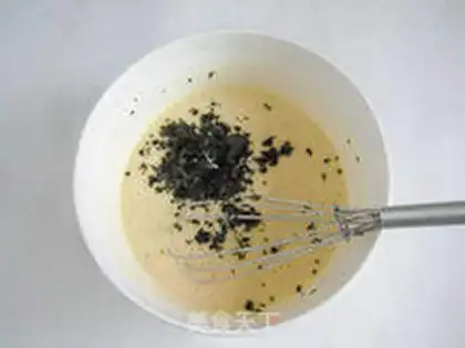 Make Seaweed egg rolls step 8