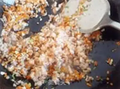 Make Skinny shrimp pomegranate bag step 7