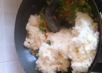 Make Rice rice step 4