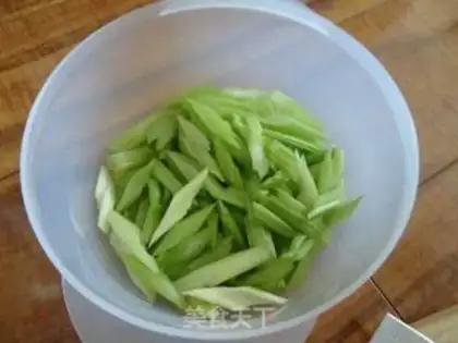 Make Weenie celery step 1