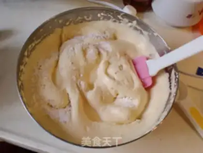 Make Black sugar honey cake step 5