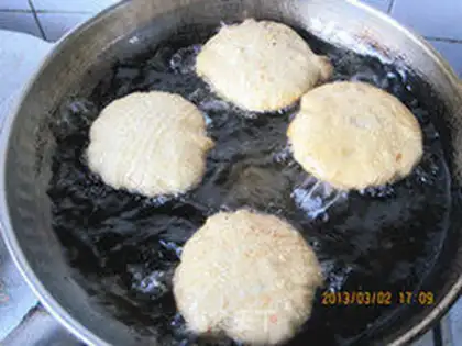Make Fried bean pie step 12