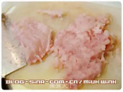 Make Handmade fishballs step 1