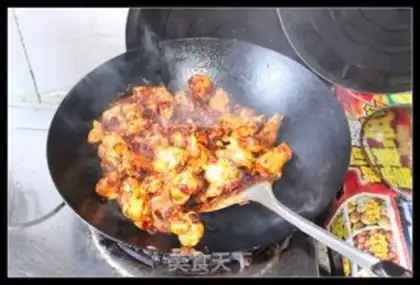 Make Spicy chicken step 4