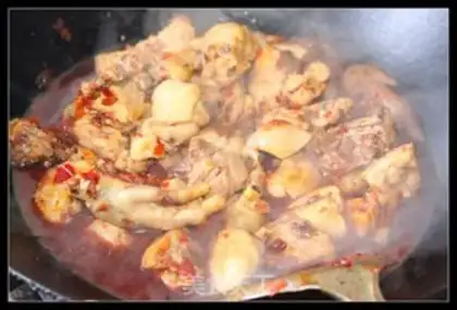 Make Spicy chicken step 5