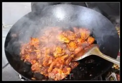 Make Spicy chicken step 7