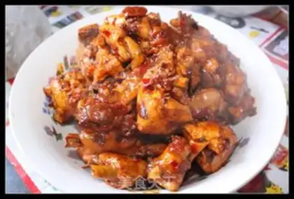 Make Spicy chicken step 8