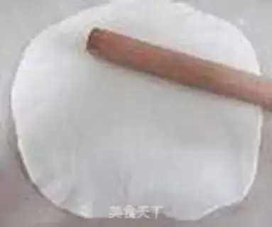 Make Peanut butter like a roll step 1