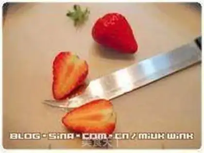 Make Strawberry jam step 1