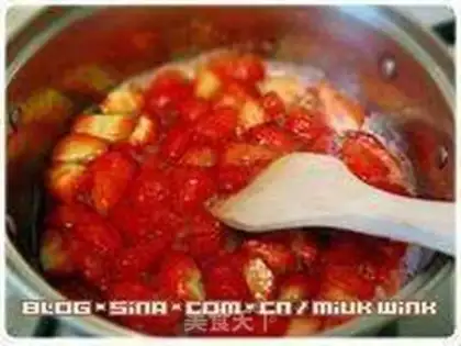Make Strawberry jam step 4