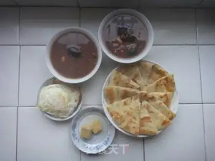 Make Onion cake step 17