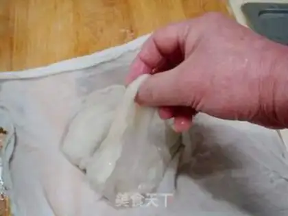 Make Donkey rolls step 9