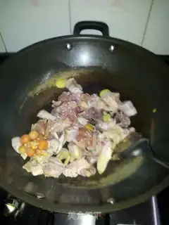 Make Chestnut chicken step 3