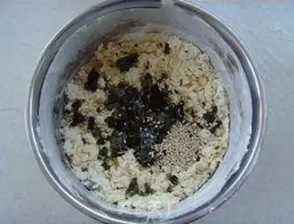 Make The sesame moss stick step 3