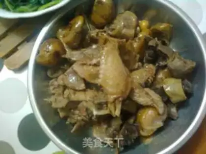 Make Chestnut chicken step 8
