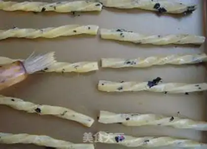 Make The sesame moss stick step 6