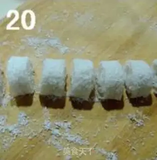 Make Donkey rolls step 17