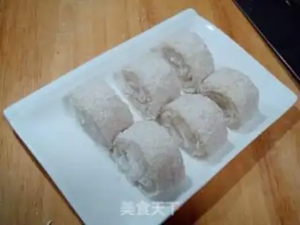 Make Donkey rolls step 18