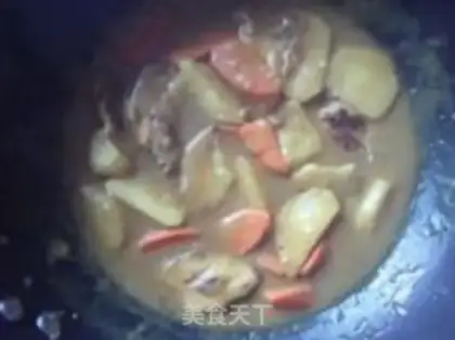Make Curry chicken wings step 8