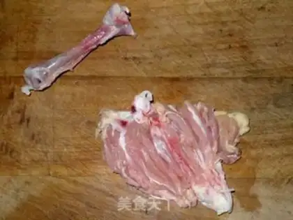 Make Chicken leg in New Orleans step 1