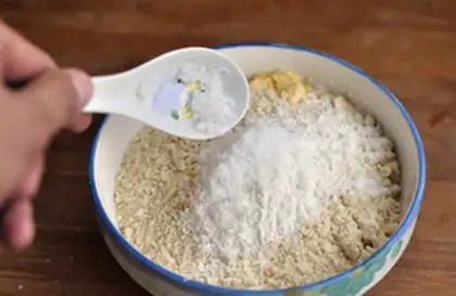 Make The tacos are salty fish step 1