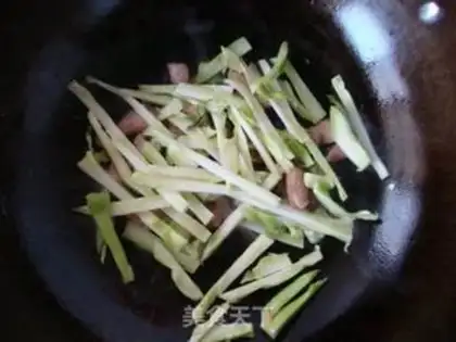 Make The broccoli root step 4