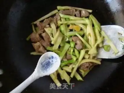 Make The broccoli root step 6