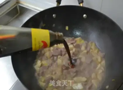 Make Black pepper beef step 9