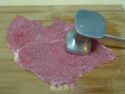 Make Black pepper steak step 2