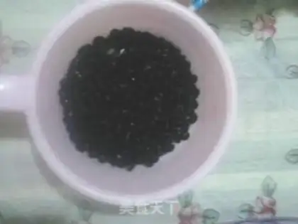 Make Mixing black beans step 0