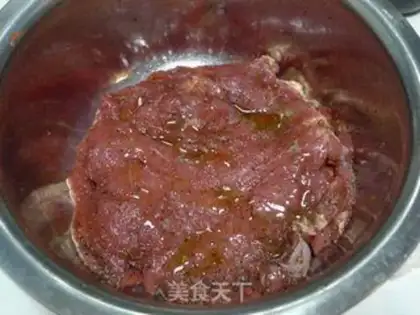 Make Black pepper steak step 4