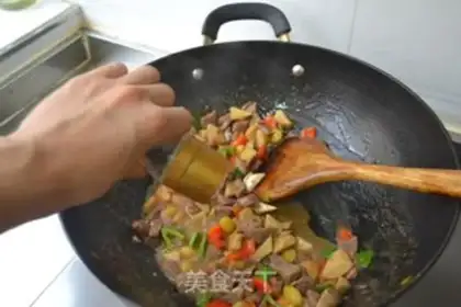 Make Black pepper beef step 11
