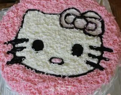 Make Machine cat cake step 10