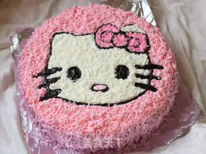 Make Machine cat cake step 11