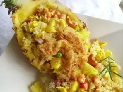 Make Pineapple seafood step 11