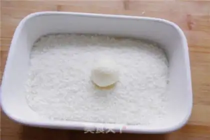 Make Coconut protein ball step 6