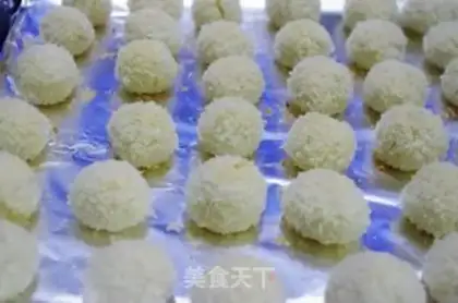 Make Coconut protein ball step 8